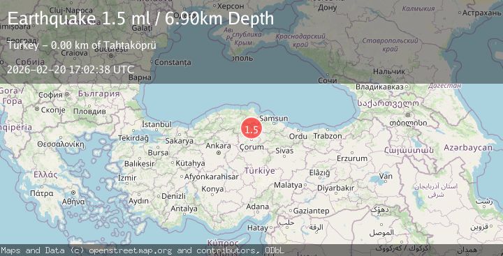 Map of CENTRAL TURKEY