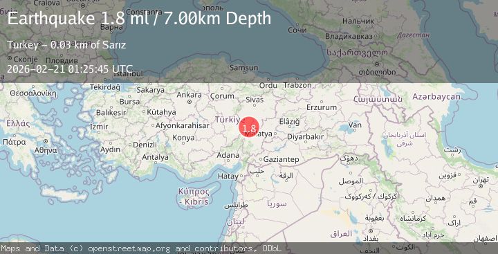 Map of CENTRAL TURKEY