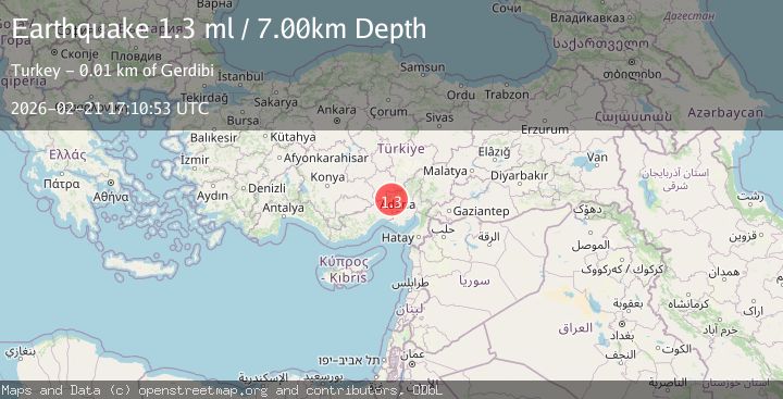 Map of CENTRAL TURKEY