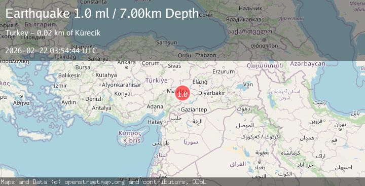 Map of CENTRAL TURKEY