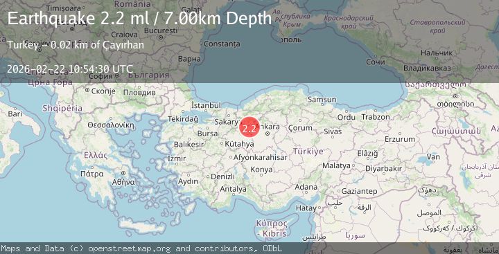 Map of WESTERN TURKEY