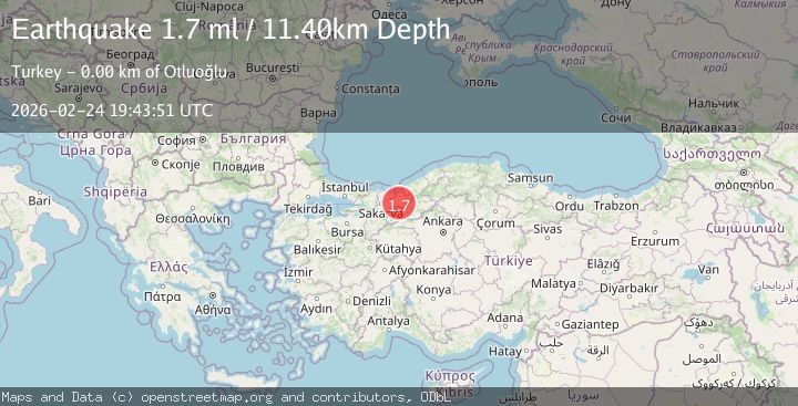 Map of WESTERN TURKEY