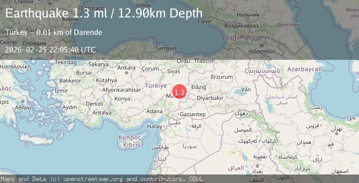 Map of CENTRAL TURKEY