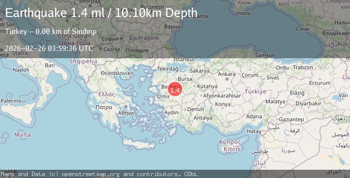 Map of WESTERN TURKEY