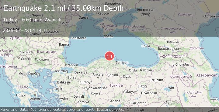 Map of BLACK SEA