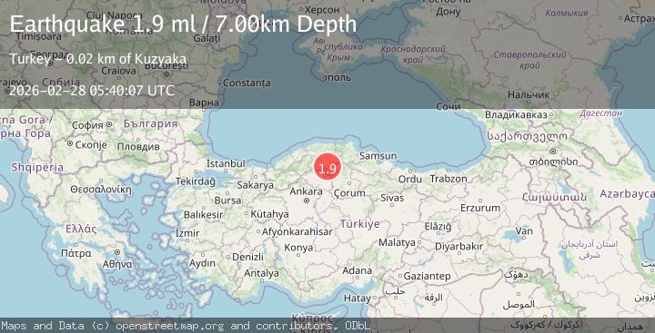 Map of CENTRAL TURKEY