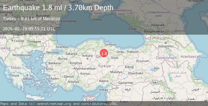 Map of CENTRAL TURKEY