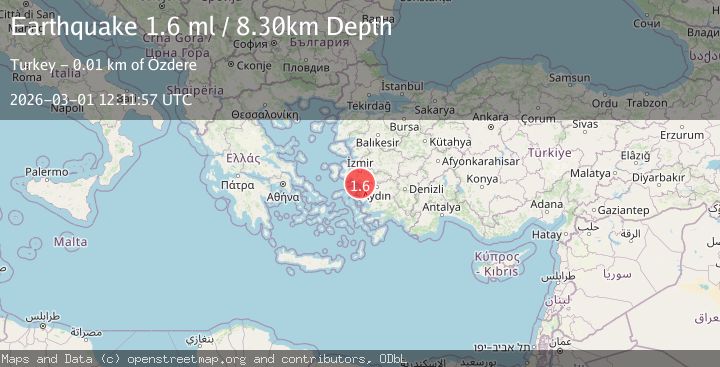 Map of WESTERN TURKEY