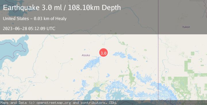 Map of CENTRAL ALASKA