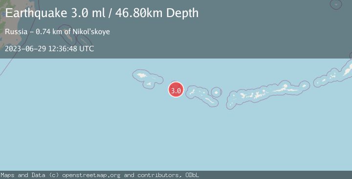 Map of RAT ISLANDS, ALEUTIAN ISLANDS