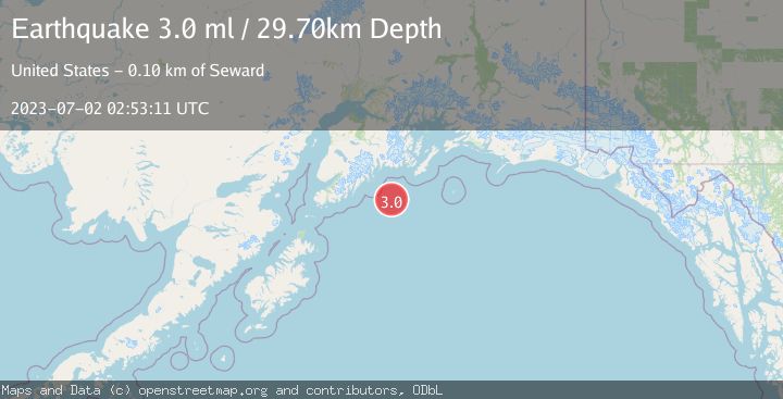 Map of KENAI PENINSULA, ALASKA