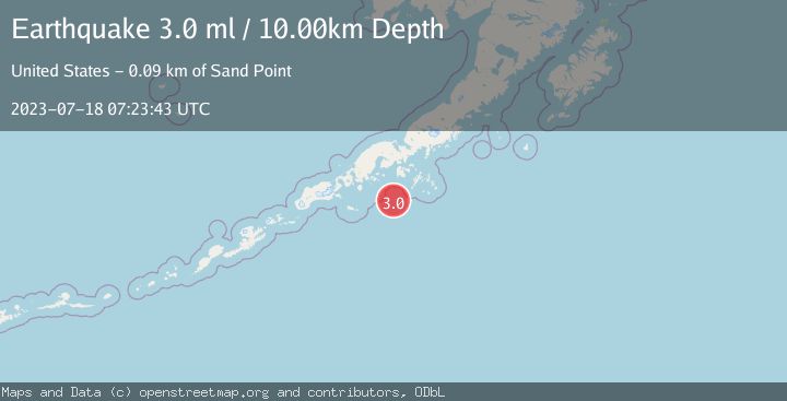 Map of ALASKA PENINSULA