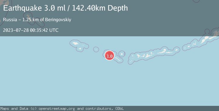 Map of RAT ISLANDS, ALEUTIAN ISLANDS