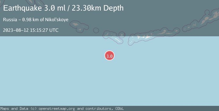 Map of RAT ISLANDS, ALEUTIAN ISLANDS