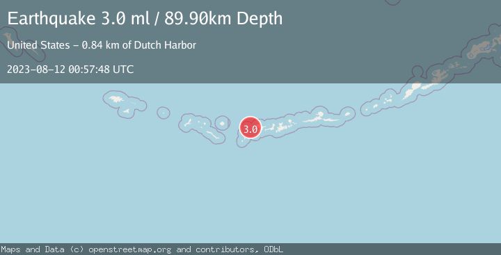 Map of ANDREANOF ISLANDS, ALEUTIAN IS.