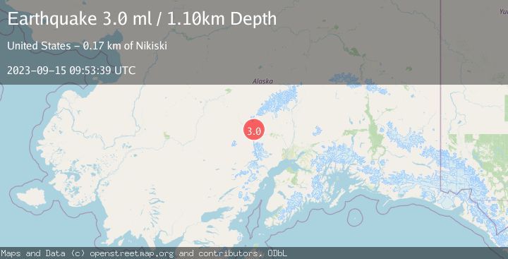 Map of CENTRAL ALASKA