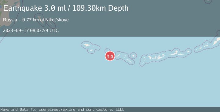 Map of RAT ISLANDS, ALEUTIAN ISLANDS