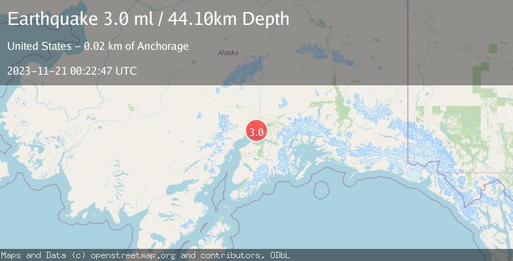 Map of SOUTHERN ALASKA