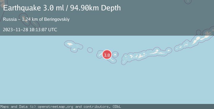 Map of RAT ISLANDS, ALEUTIAN ISLANDS