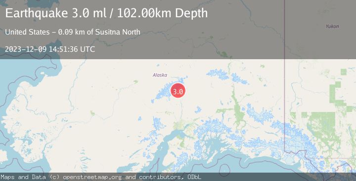 Map of CENTRAL ALASKA