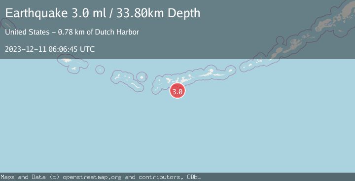 Map of ANDREANOF ISLANDS, ALEUTIAN IS.