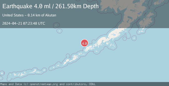 Map of UNIMAK ISLAND REGION, ALASKA