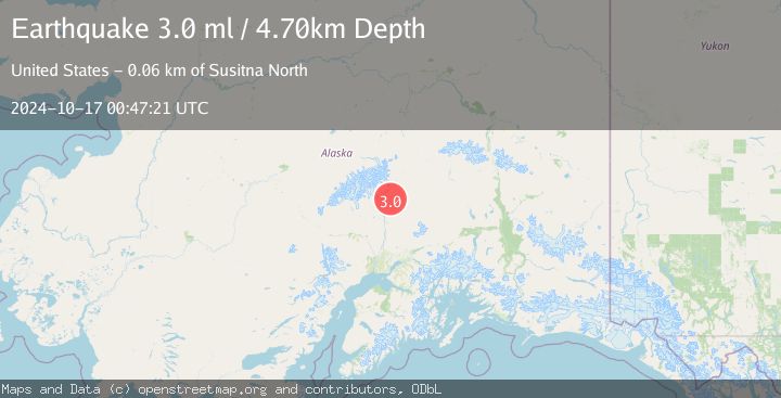 Map of CENTRAL ALASKA