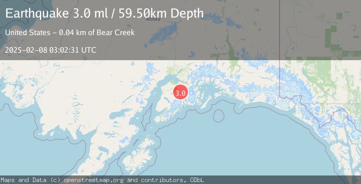 Map of KENAI PENINSULA, ALASKA