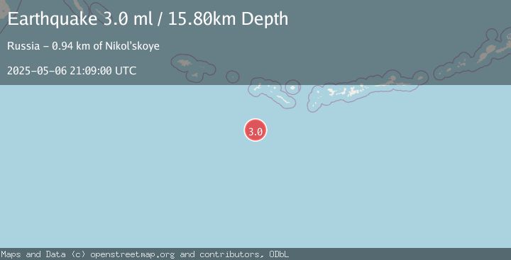 Map of RAT ISLANDS, ALEUTIAN ISLANDS