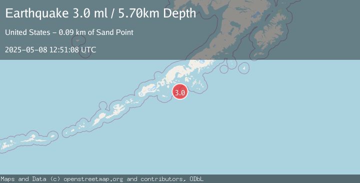 Map of ALASKA PENINSULA