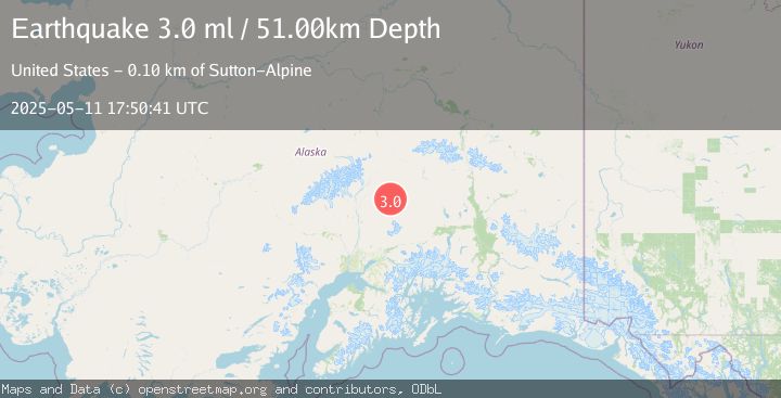 Map of CENTRAL ALASKA
