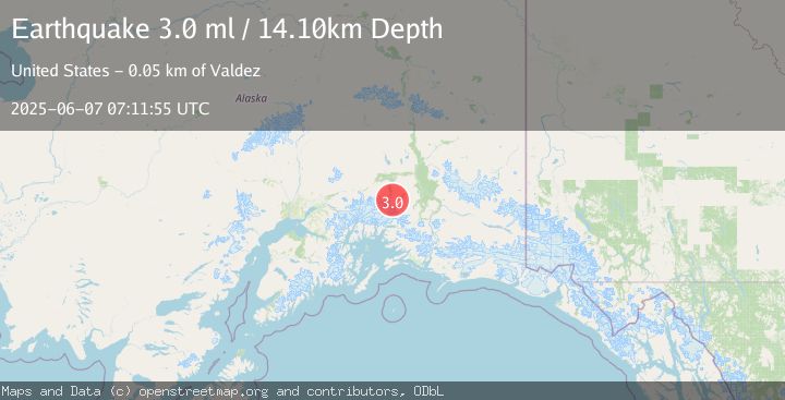 Map of SOUTHERN ALASKA
