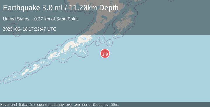 Map of SOUTH OF ALASKA