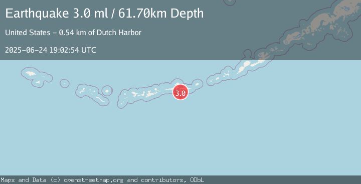 Map of ANDREANOF ISLANDS, ALEUTIAN IS.