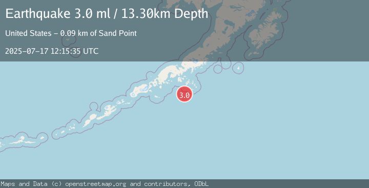 Map of ALASKA PENINSULA