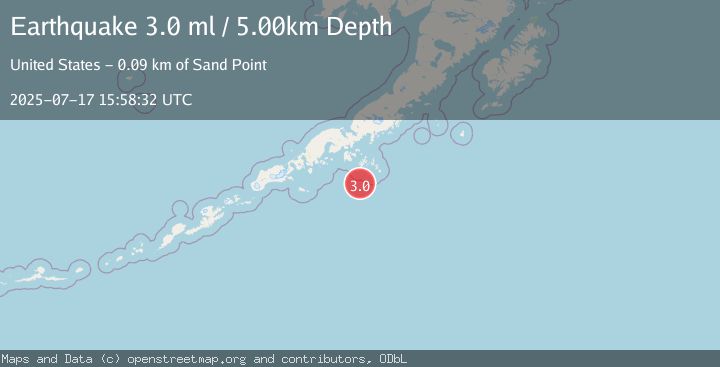 Map of ALASKA PENINSULA