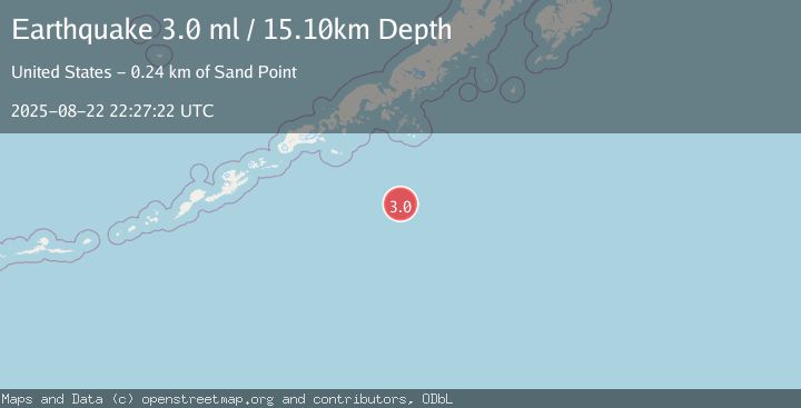 Map of SOUTH OF ALASKA