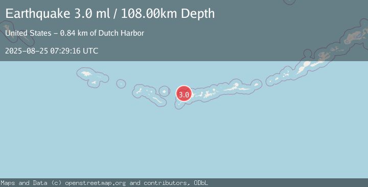 Map of ANDREANOF ISLANDS, ALEUTIAN IS.