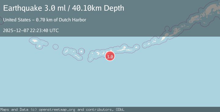 Map of ANDREANOF ISLANDS, ALEUTIAN IS.