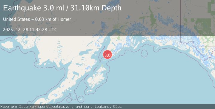 Map of KENAI PENINSULA, ALASKA