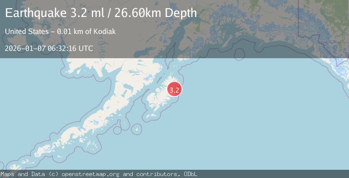 Map of KODIAK ISLAND REGION, ALASKA