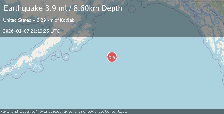 Map of GULF OF ALASKA