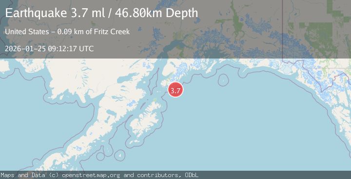 Map of KENAI PENINSULA, ALASKA