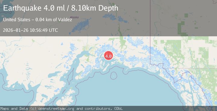 Map of SOUTHERN ALASKA
