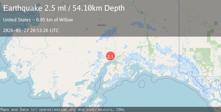 Map of SOUTHERN ALASKA
