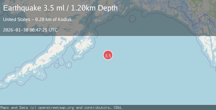 Map of GULF OF ALASKA
