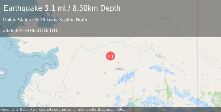 Map of CENTRAL ALASKA