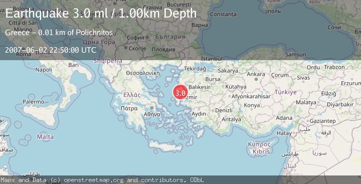 Map of NEAR THE COAST OF WESTERN TURKEY