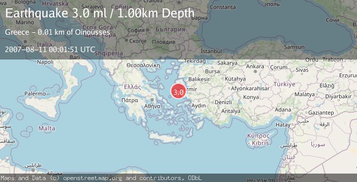 Map of NEAR THE COAST OF WESTERN TURKEY