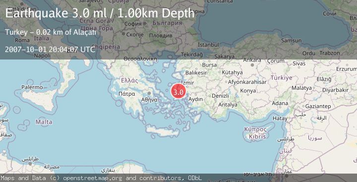 Map of NEAR THE COAST OF WESTERN TURKEY